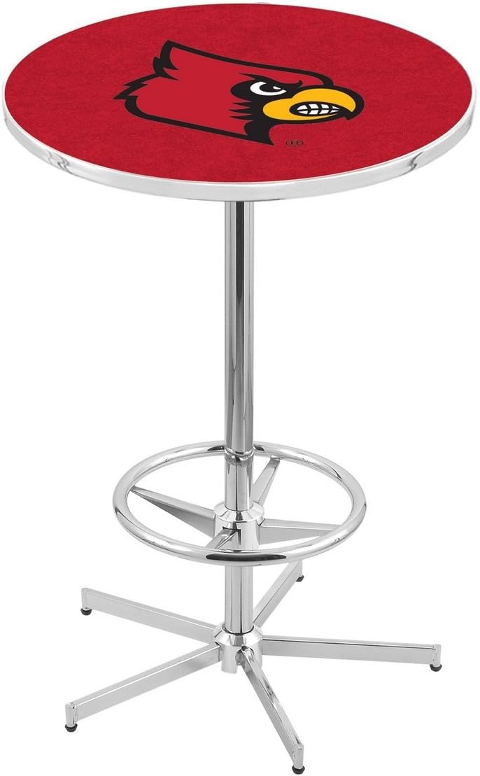 Holland Bar Stool Co. L216-42" Chrome Louisville Pub Table