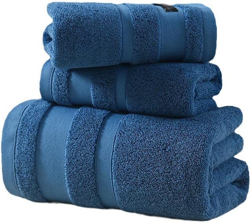 Cotton Towel Set Towel Household Absorbent Can Wrap Bath Towel Adult Bath Household Gift Soft Towel Bath Towel(D)