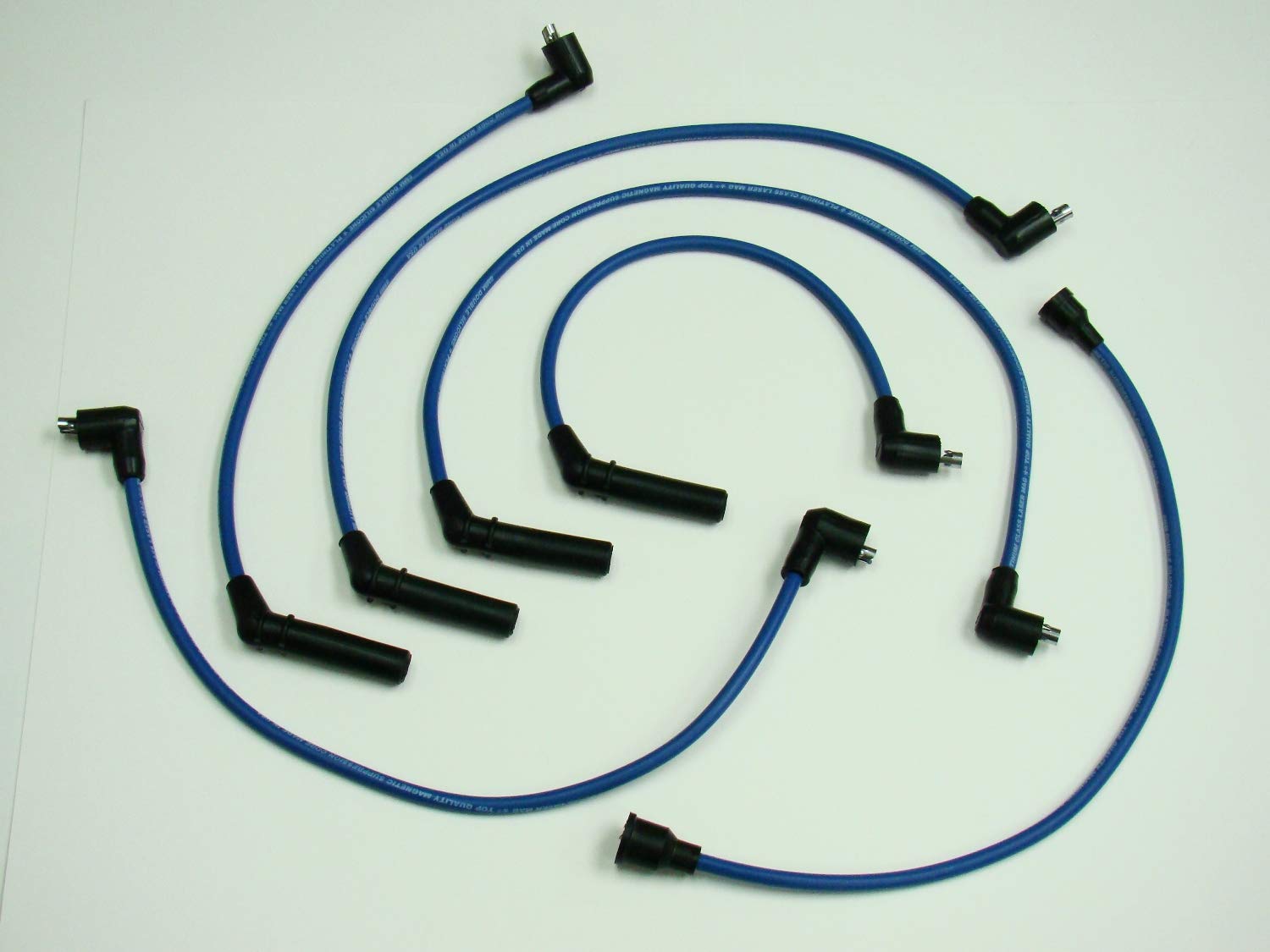 Compatible with Accord Prelude 1.8L 2.0L 83-89 8 mm Platinum Class Spark Plug Wire Set 28341