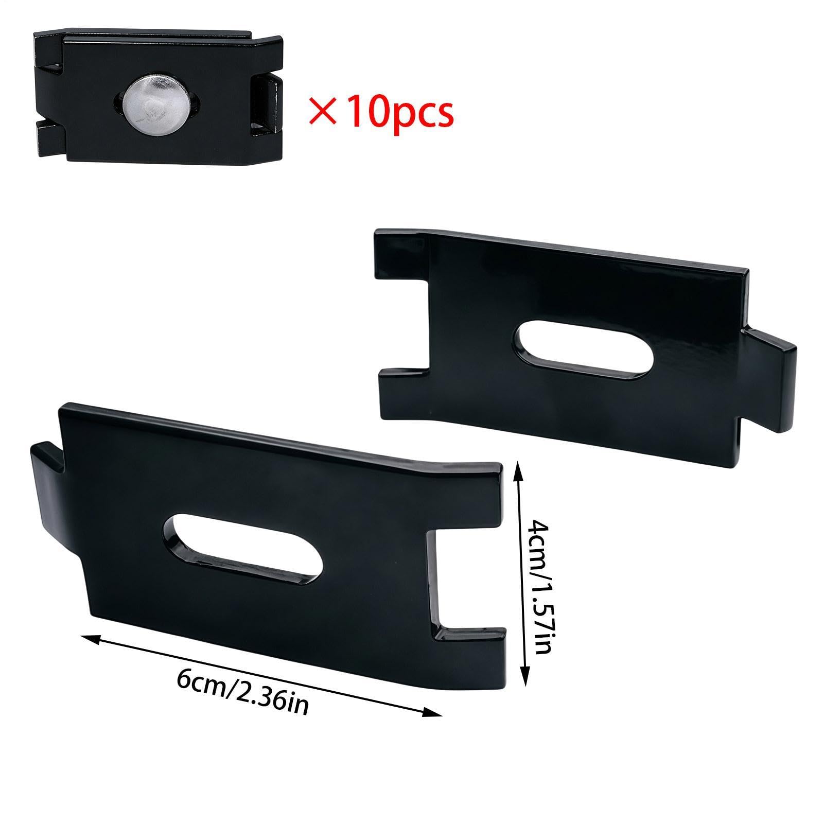 Clips Conectores de unión Rejilla de pared Fijación rápida, unión sólida y