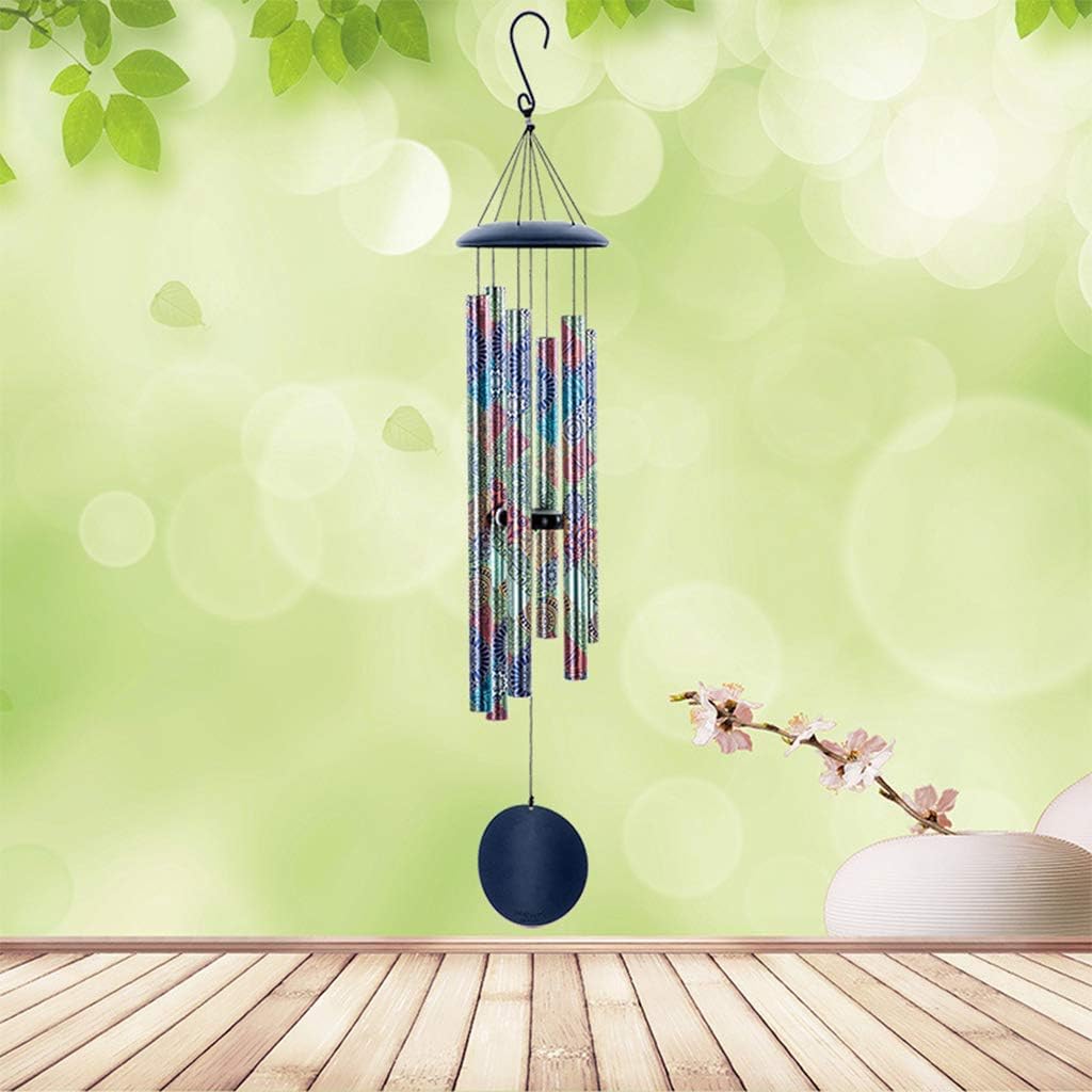 45インチ 6 メタルチューブ ウィンドチャイム ベル ホーム ガーデン 裏庭