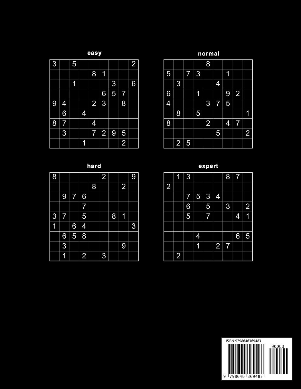 Sudoku Book For Adults: 1000 Sudoku Puzzles | easy - normal - hard - expert | With solutions | Suduko Soduko Soduku Sudoko Sodoku whatever | Boredom Buster