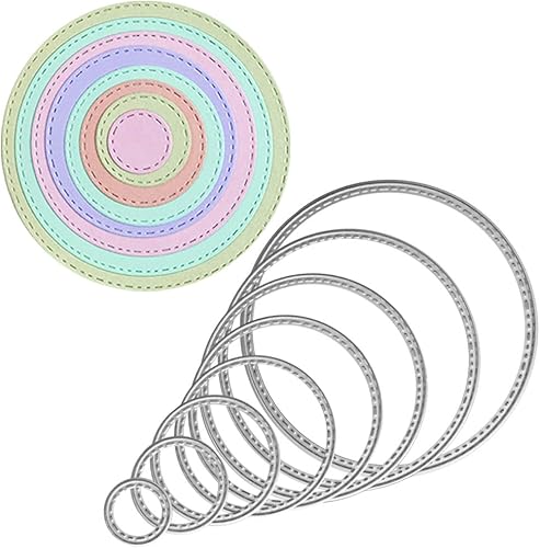 Miniatura 8 de 3 juegos de troqueles de corte de metal, herramientas de plantilla de corte FineGood DIY para hacer tarjetas, álbumes de recortes, decoración de