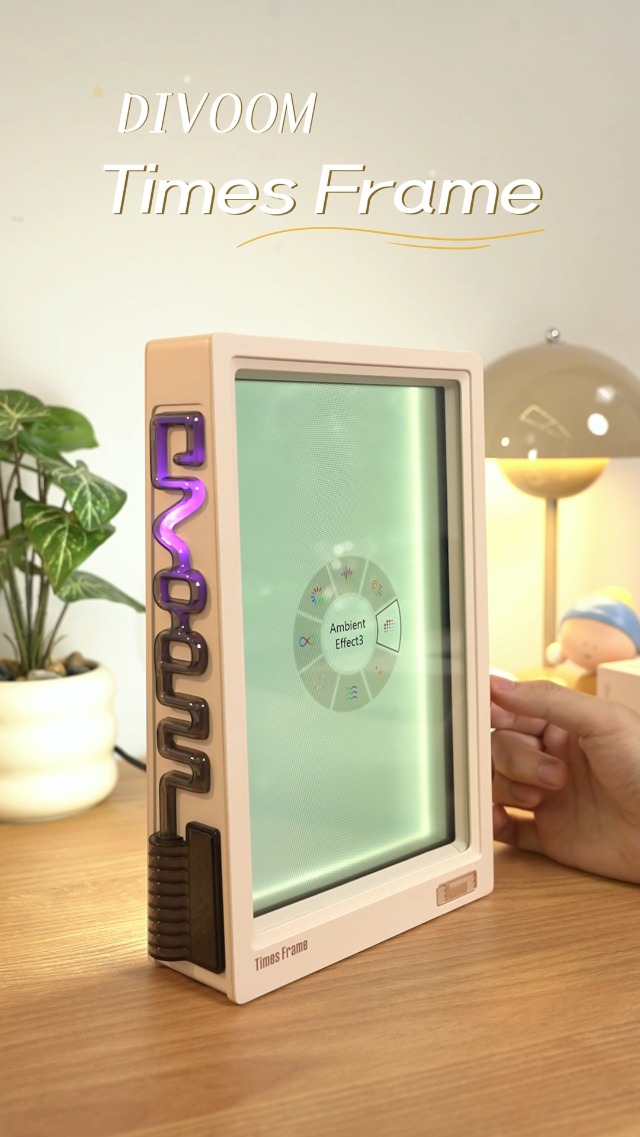 Amazon | Divoom Times Frame スマートデジタルフォトフレーム