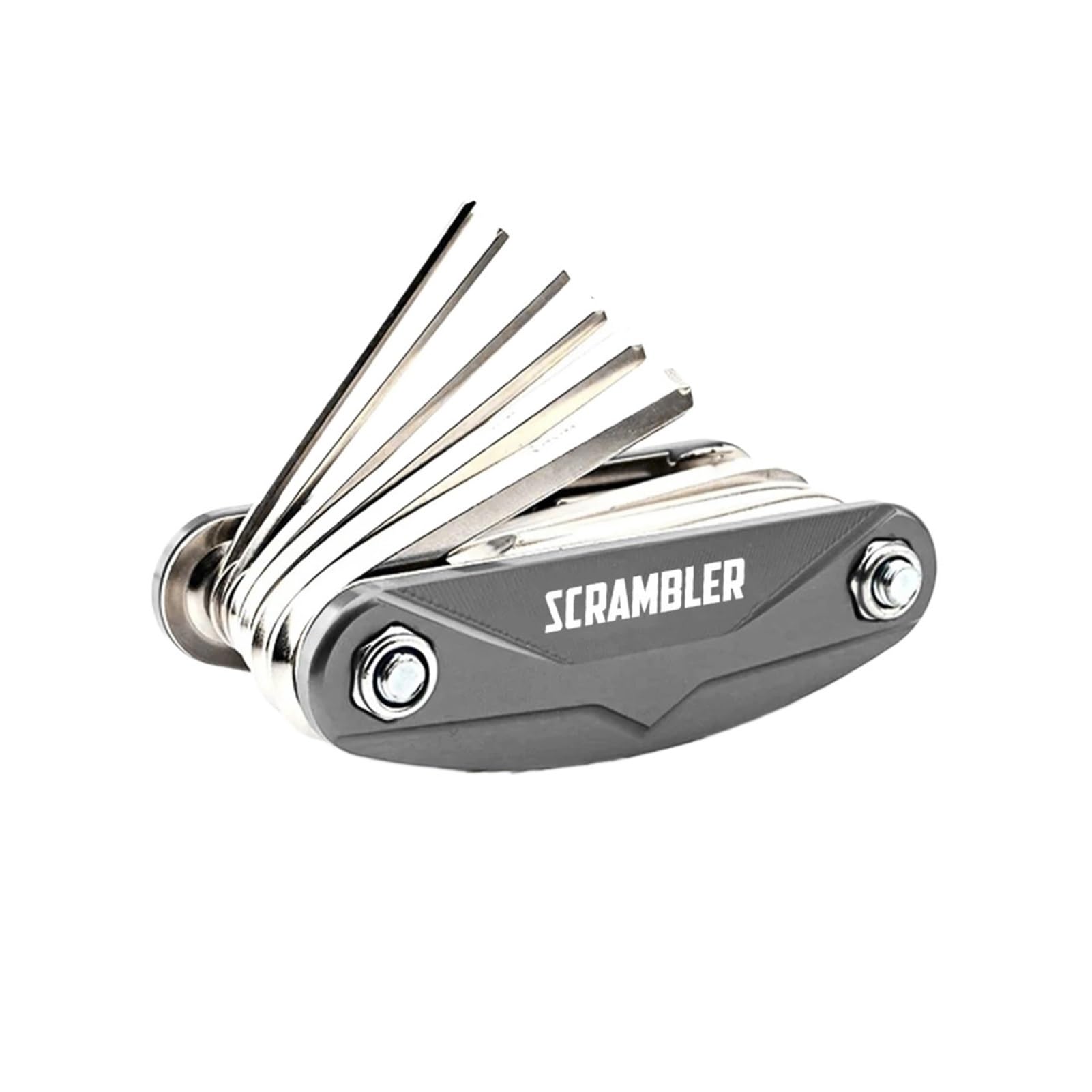 Scrambler 800 1100 Monster 696 796 821 1200 Multistrada V4 S Desert X Panigale Motorcycle Tool Repair Screwdriver Set(Grey-Scrambler)