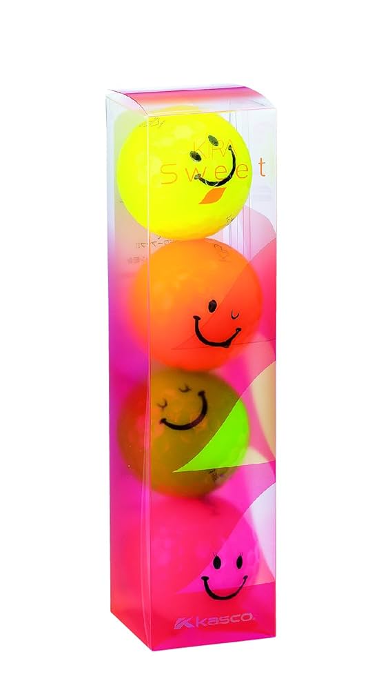 (未使用･未開封品)　キャスコ(Kasco) ゴルフボール KIRA SWEET キャラ1ダース(12個入り)  イエロー v1yptgt KIRA 【送料無料】 キャスコ キラスウィート レディースゴルフ