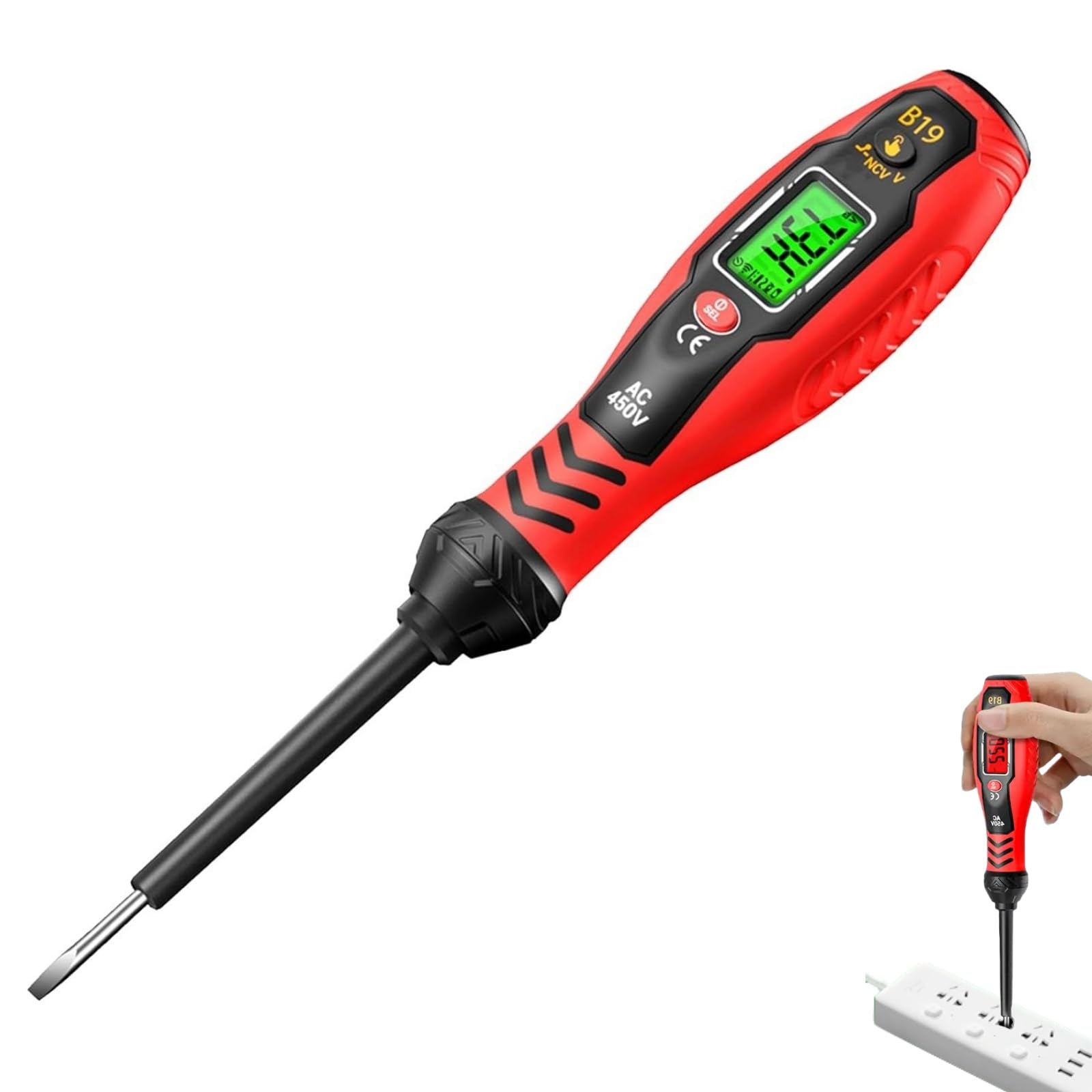 Intelligent Non-Contact Voltage Tester Pen & 2-In-1 Screwdriver Set