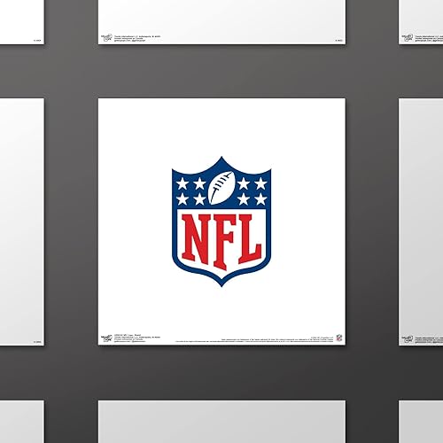 Vista 21 de Trends International Gallery Pops NFL Logo - Shield Canvas Wall Art, Unframed Version, 12" x 12" Gallery Pops Canvas Wall Art