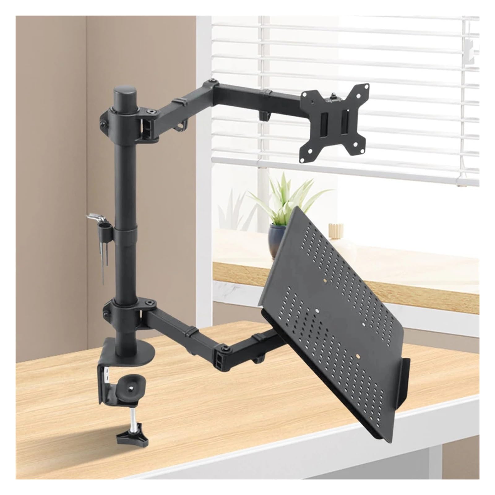 Monitor Stand, Soporte for Monitor de Escritorio y portátil de 17 a 23"
