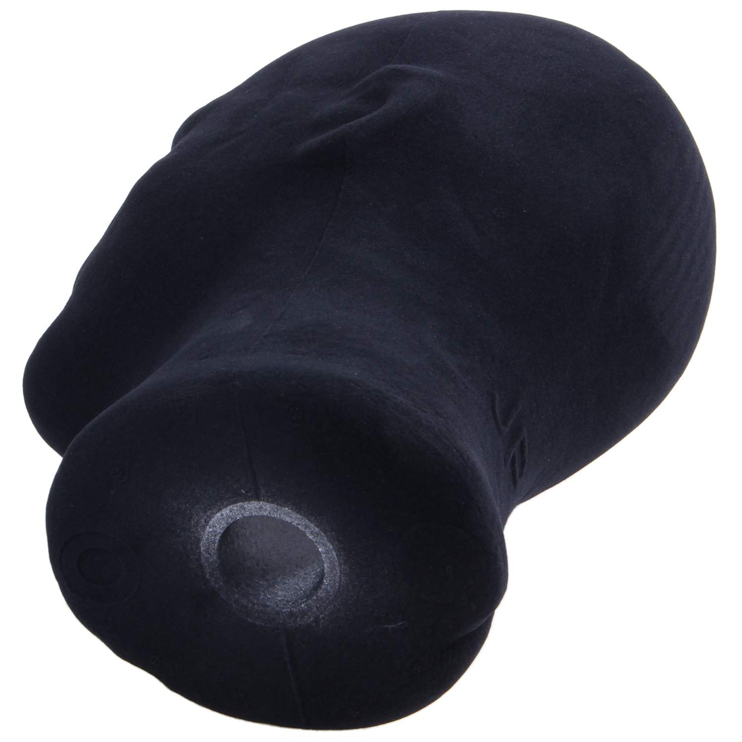 Manichino in polistirolo nero 2 pezzi modello uomo