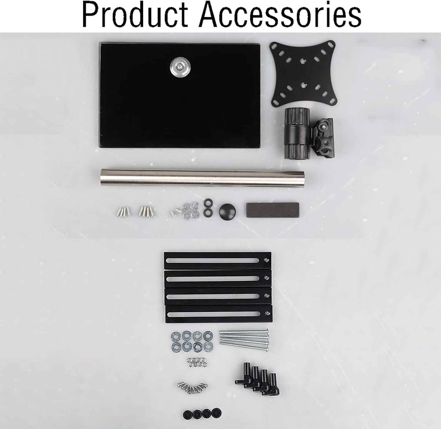 TV Stands TV Wall Mount Table Top TV Stand, Full Motion Mount with Left and Right 360° Rotation, Tabletop TV Base Fits 15-27 Inch Screen Di