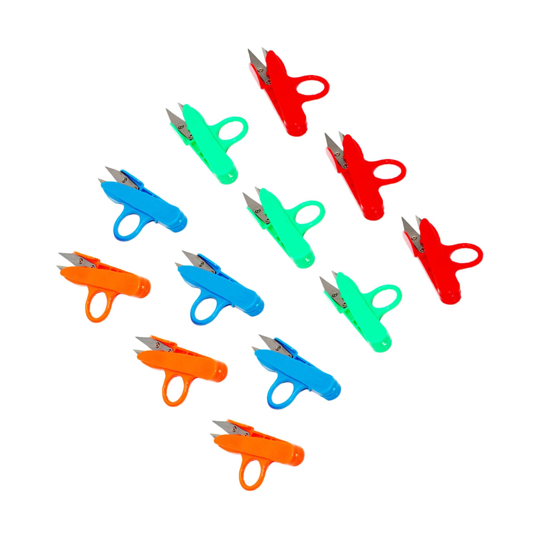SHINEOFI 12pièces Ciseaux à Fil Acier à Haute Teneur Outils Polyvalents Pour Broderie Et Travaux Manuels Couleur Aléatoire Confort Optimal Pour Vos Projets Créatifs
