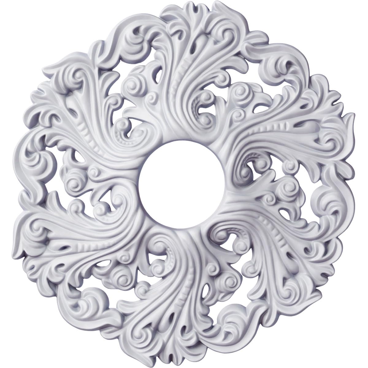 Ekena Millwork CM19OR 19 5/8-Inch OD x 4 3/4-Inch ID x 1 3/4-Inch Orrington Ceiling Medallion