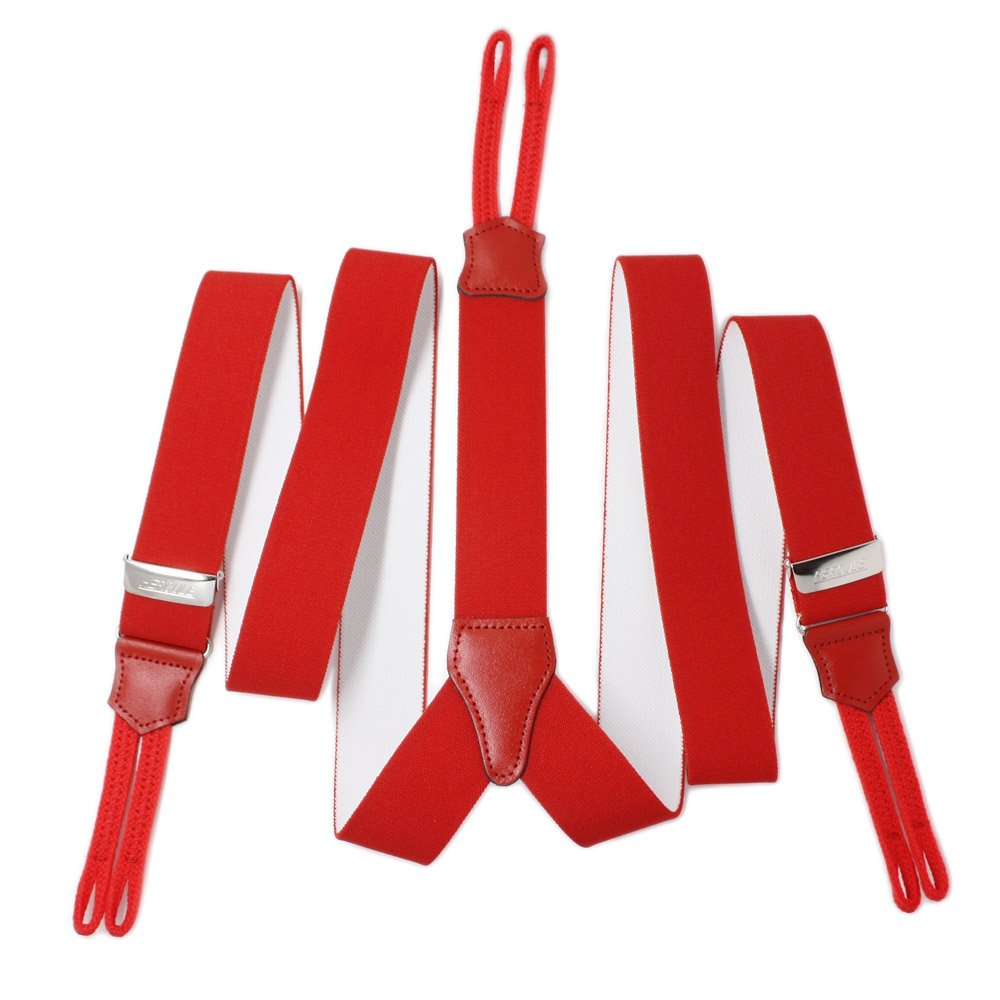 YEHMAN Hercular Y-Shaped Button Brace Made in France 120 cm for Men and Women Adjustable