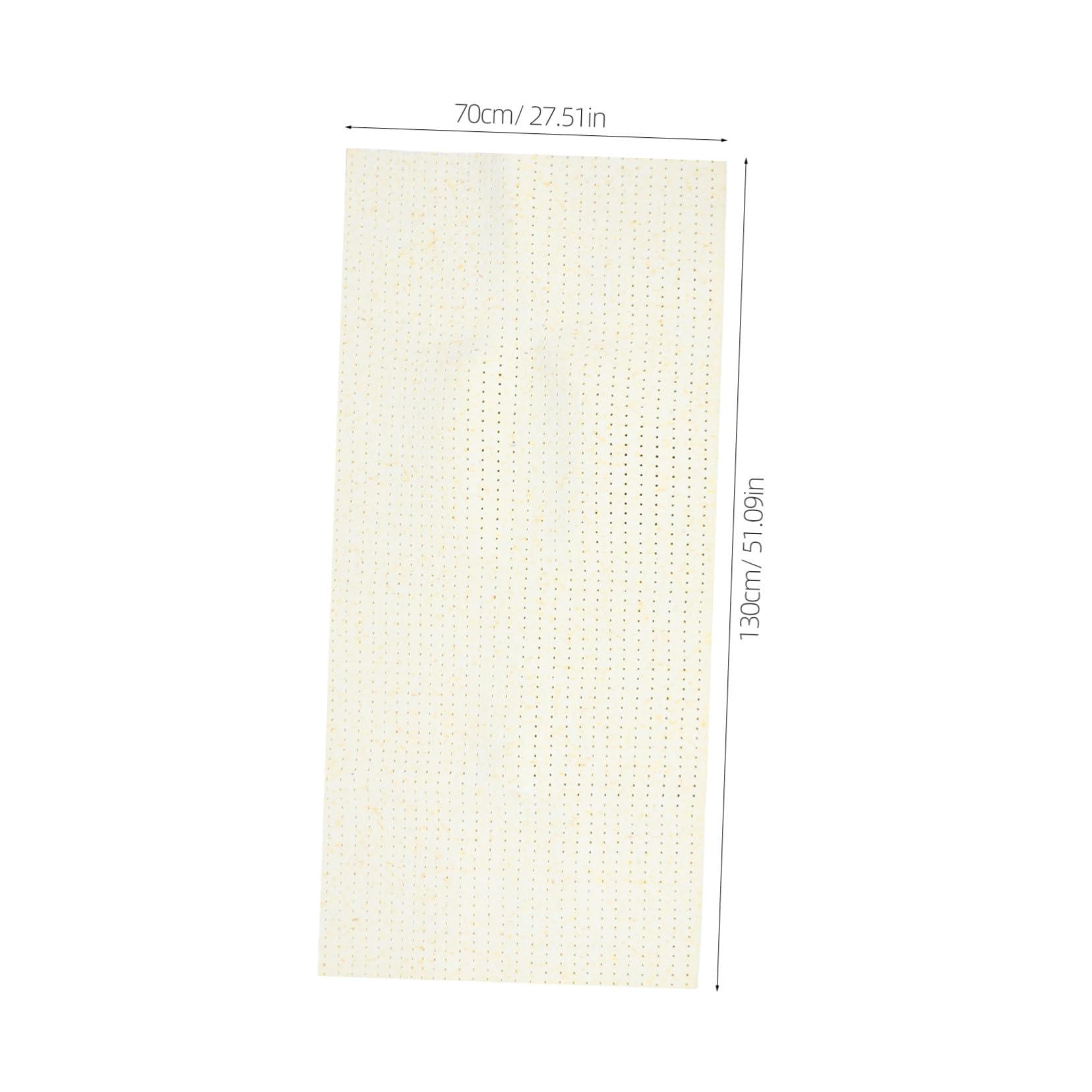 Cabilock Tappetino in Spugna per Tavola da Stiro Beige 130x70 Cm | Tessuto Isolamento Ottimale, Asciugatura Rapida, per Pressatura Domestica e Professionale