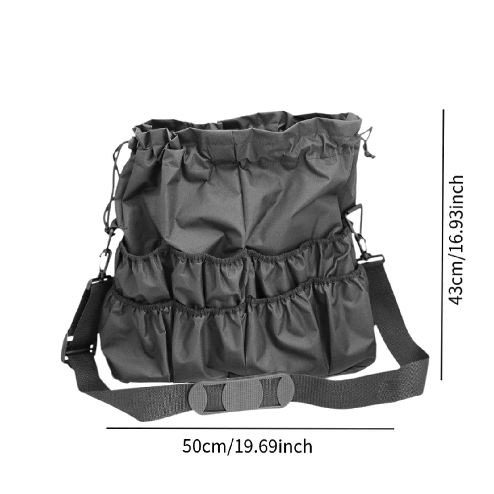 Bolsa de Herramientas Tipo Globo, Bolsa de Herramientas Resistente, Bolsas de Almacenamiento de Herramientas, Estuche de Herramientas de Lona Multiuso