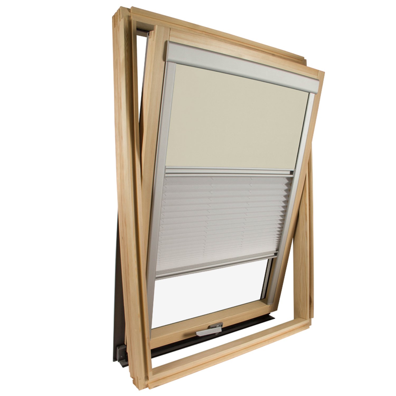 Store Duo Beige Compatible Velux ® - 4 ou 606 ou S06'