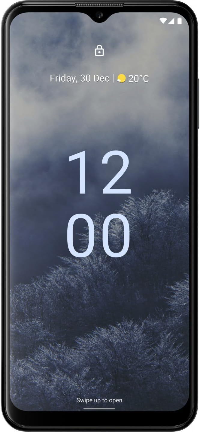 Nokia G60 5G Dual-SIM 128GB ROM + 4GB RAM (GSM only | No CDMA) Factory Unlocked 5G Smartphone (Black) - International Version