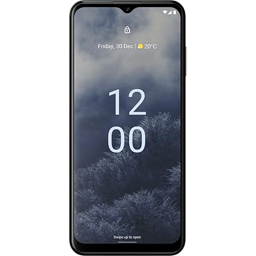 Nokia G60 5G Dual-SIM 128GB ROM + 4GB RAM (GSM only | No CDMA) Factory Unlocked 5G Smartphone (Black) - International Version