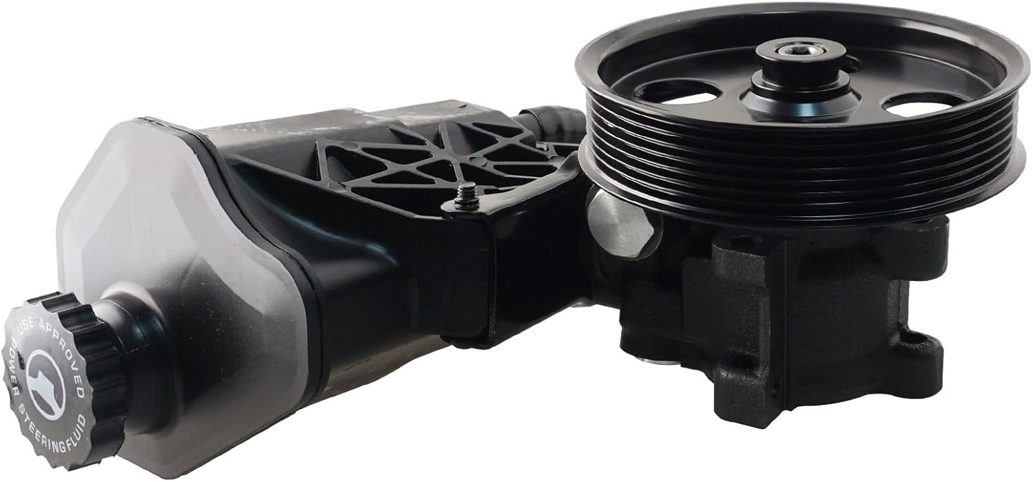 Power Steering Pump 15192791 with Reservoir Compatible with Chevrolet Colorado GMC Canyon 2004-2011 Isuzu i-280 i-290 i-350 i-370 2007-2008 Replaces 20-66989 96-66989 734-74144 63148N 6122PR