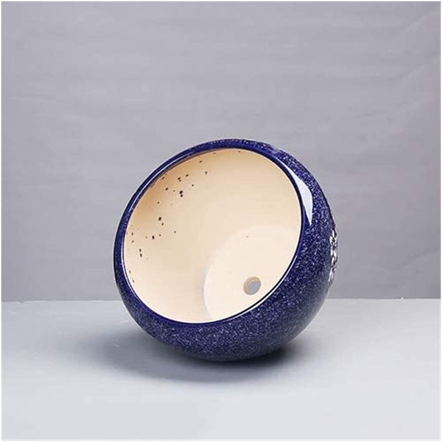 Doniczka Ceramiczna Bardzo duży salon Osobowość Zielona umywalka z otworem drenażowym Doniczki Bonsai Dekoracyjny ogród Stojak na kaktusy Ceramiczny przeszklony pojemnik na kwiaty