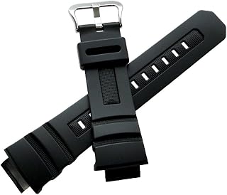 [カシオ] 純正 g-shock用 交換ベルト 10273059 対応 AW-590 AW-591 AWG-100BR AWG-100 AWG-101 AWG-M100 用 交換バンド (1.説明書付き)