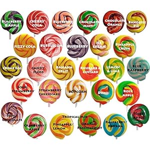 Ronde van Smaakselectie Mini Pops Swirly (8 meegeleverd)