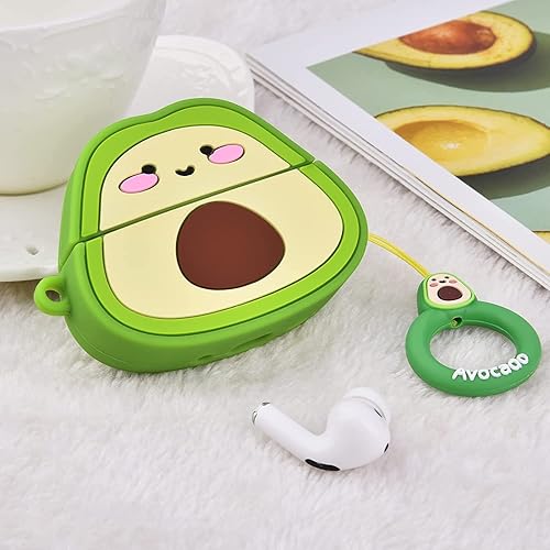 Miniatura 2 de Funda compatible con Airpods Pro de 2 generación 2022, bonita funda compatible con AirPods Pro 2, funda protectora de silicona suave Kawaii