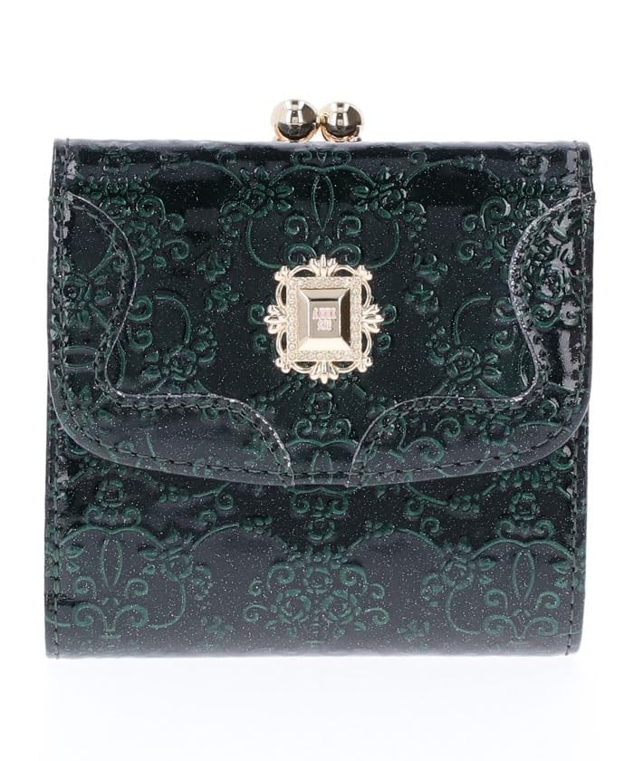ANNA SUI アナスイ　長財布　二つ折り財布　レディース　グリーン　ルミー ANNA SUI 財布 SUI(アナスイ) ルーミー 二つ折り財布 レディース
