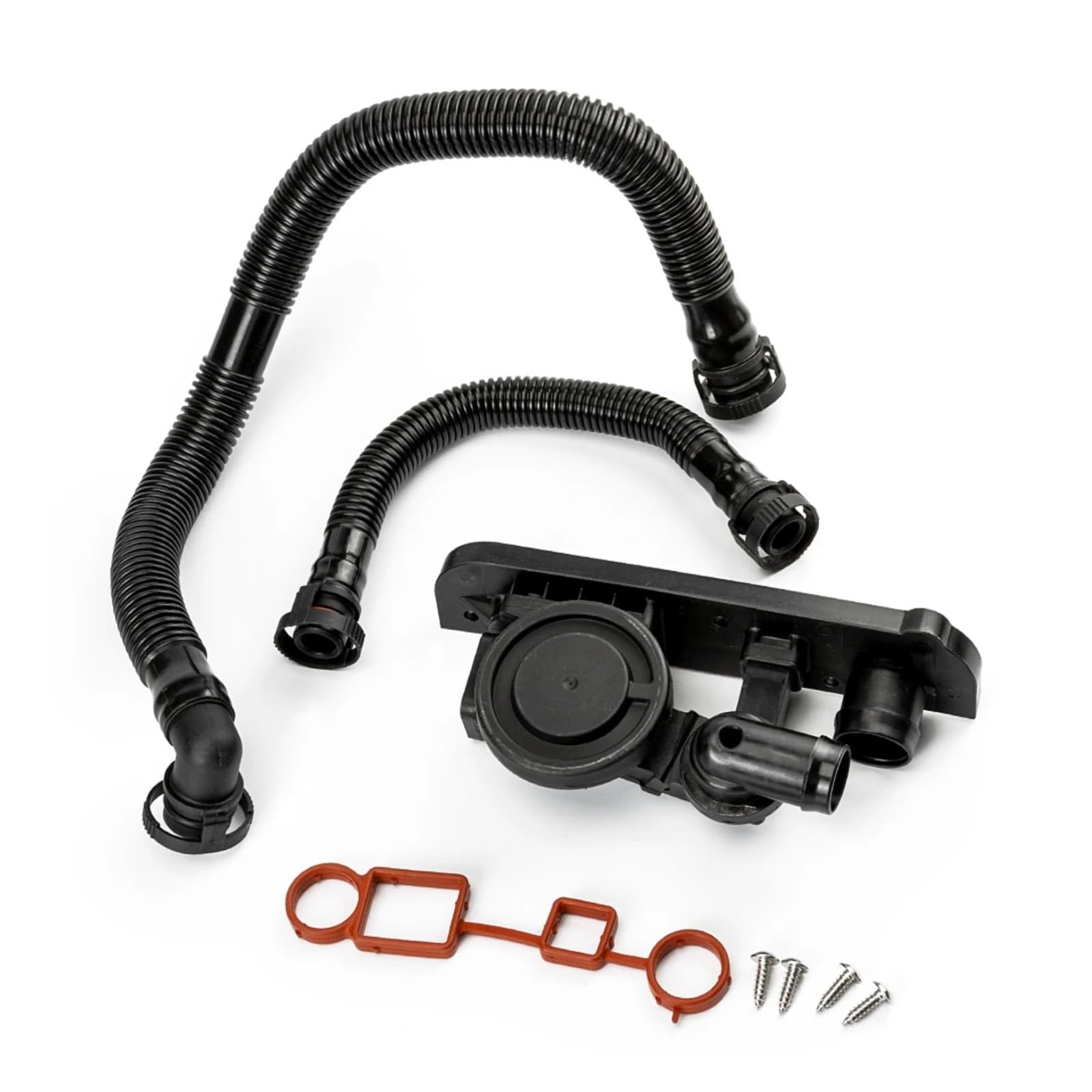 Lrfzsycm One Color Breather Assembly Compatible With Vw For Golf V 1K1 2003-2009 For Passat 3C2 2005-2010 Crankcase Ventilation Pcv Hose 06F129101c 06F103235