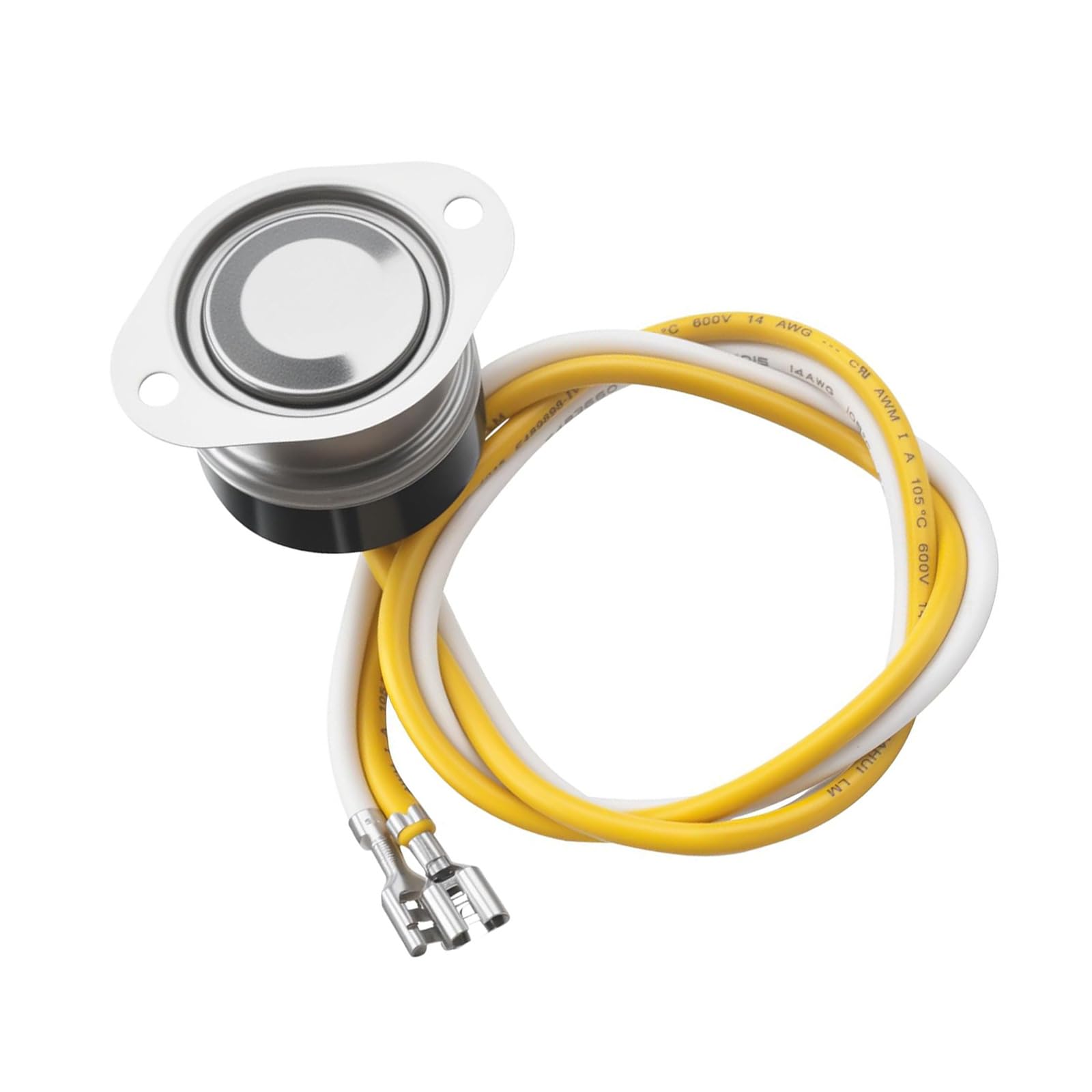 Mekalero Refrigerator Defrost Thermostat Set Metal Texture for Efficient Frosts Reduction and Extended Appliance Lifespans Defrost Thermostat