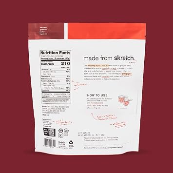 Skratch Labs Post Workout Recovery Drink Mix Strawberries and Cream (21.2 oz, 12 Servings) with Complete Milk Protein of Casein and Whey and Probiotics, Gluten Free, Kosher, Natural, Vegetarian