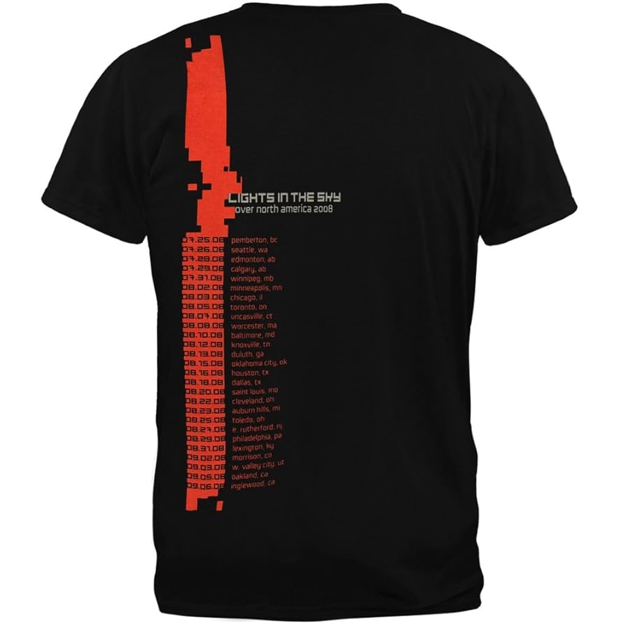 Nine Inch Nails - The Slip 08 Tour Soft T-Shirt Black