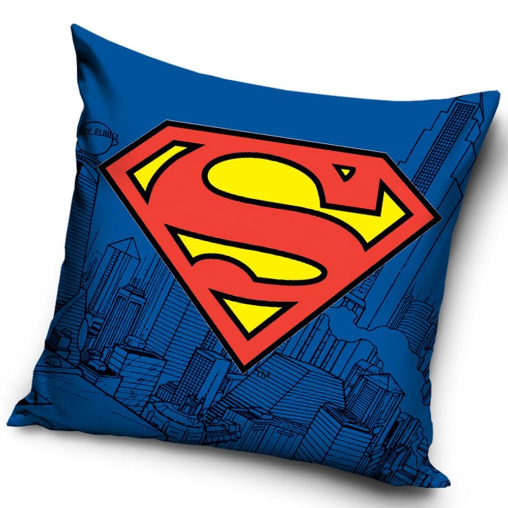 Carbotex Superman City Cushion 40x40cm (SUP8002)