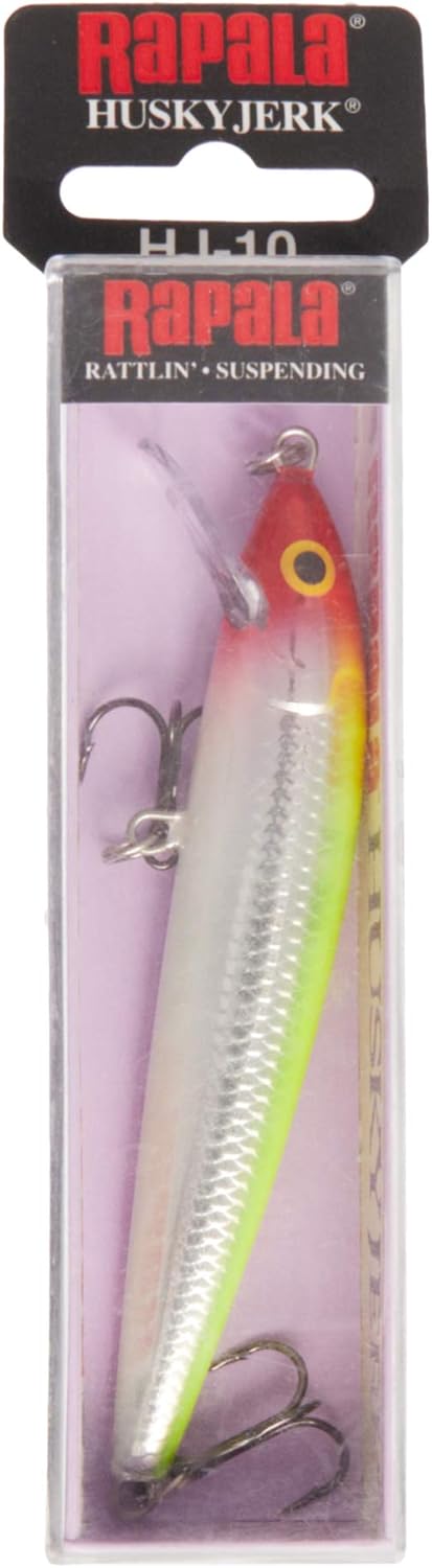 Rapala HJ10 Husky Jerk, 3.9 inches (10 cm), 0.4 oz (10 g)
