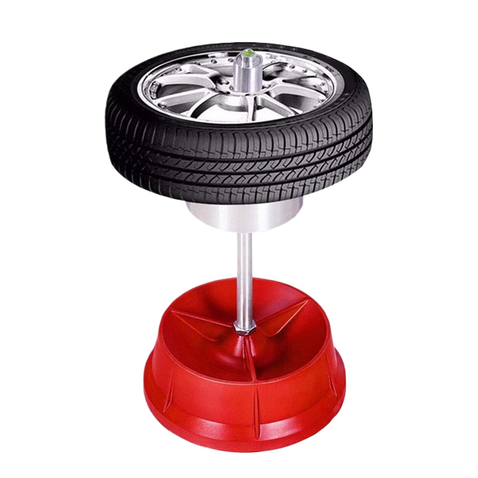 Equilibrador manual de neumáticos, máquina equilibradora de ruedas con nivel de burbuja para sedanes, SUV, minivans y camionetas