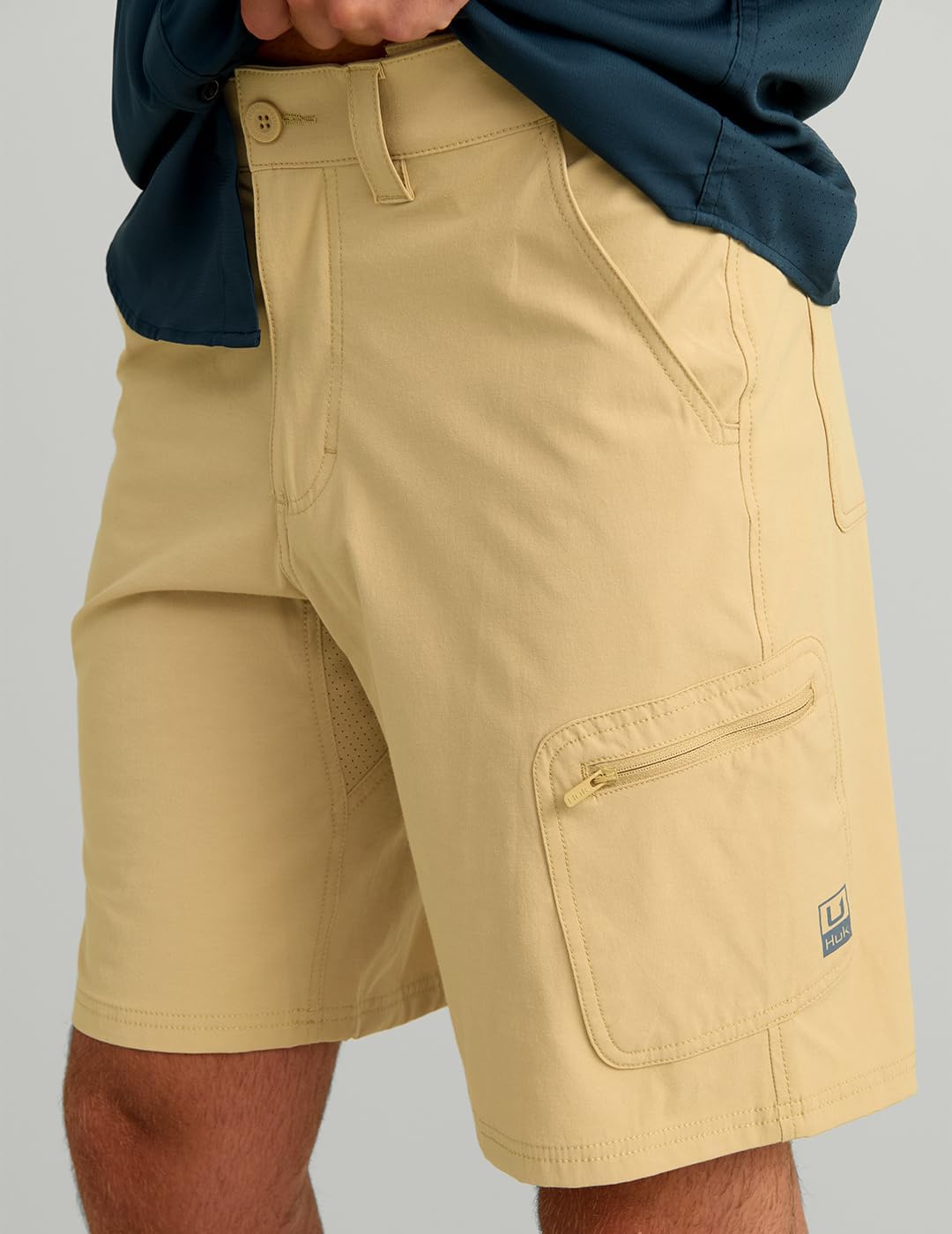 HUK Men's Next Level 10.5", Quick-Drying Fishing Shorts for Men