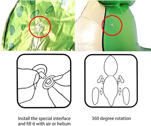 Miniatura 2 de Globos 4D para caminar con temática de animal, león, panda, alpaca, ballón, selva, bosque, zoológico, suministros para fiesta de cumpleaños (león 4D)