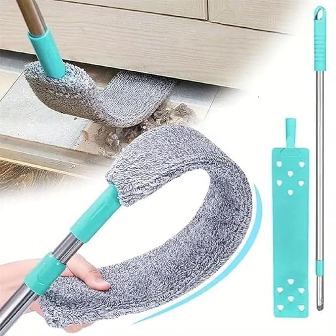 TG enterprise Gap Dust Cleaner Under Appliance Microfiber Duster Dust Brush with Extension Pole Cleaning Duster for Bed High Ceilings Furniture Bottom Household GapDuster (Pack of 1)-picture-22