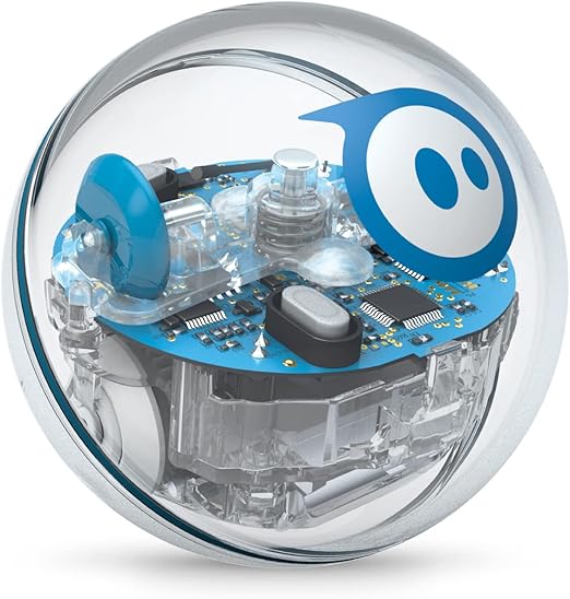 Sphero SPRK+: App-Enabled Robot Ball with Programmable Sensors + LED Lights - STEM Educational Toy for Kids - Learn JavaScript, Scratch & Swift