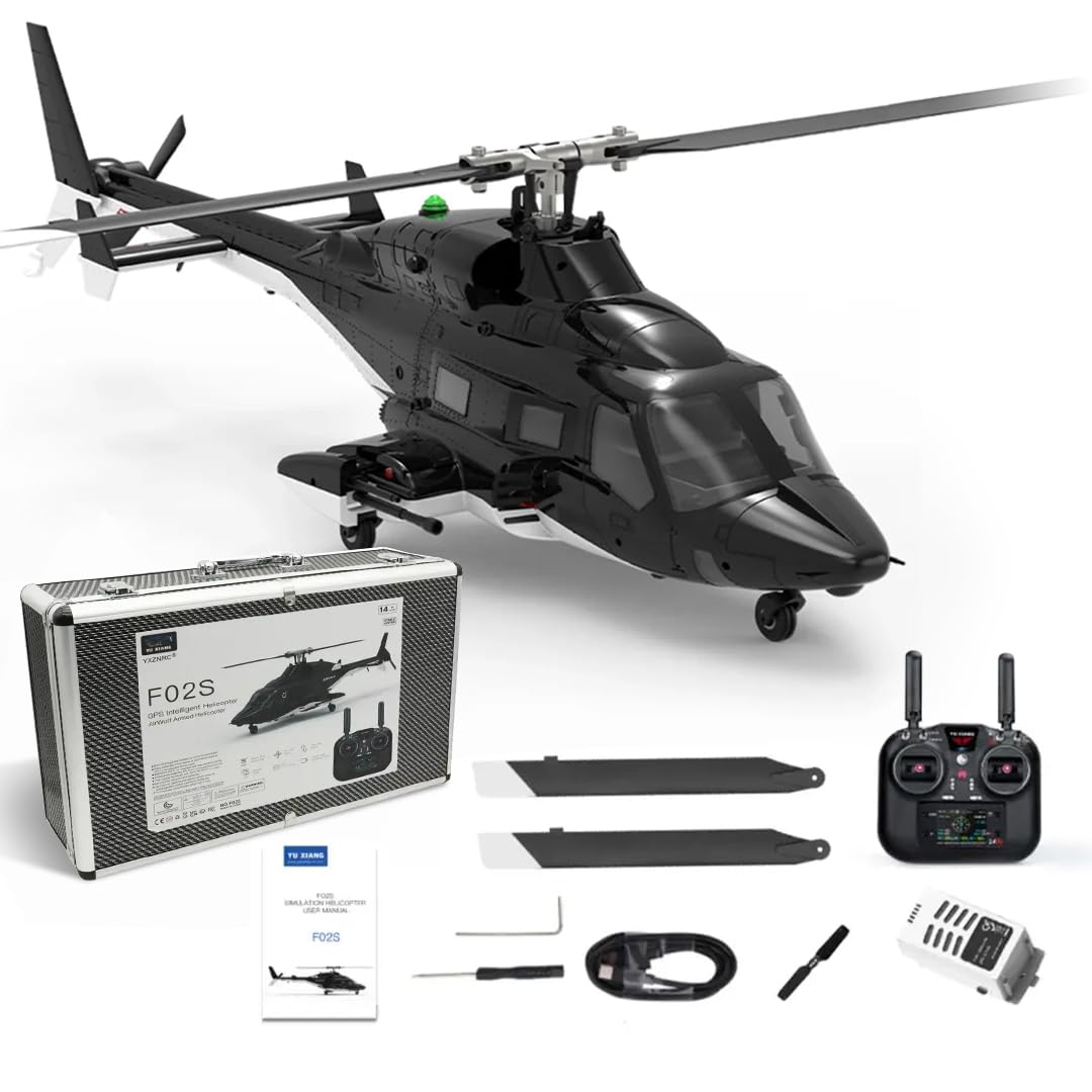 Amazon.com: Yu Xiang F02S AirWolf 1/34 Scale Electric RC