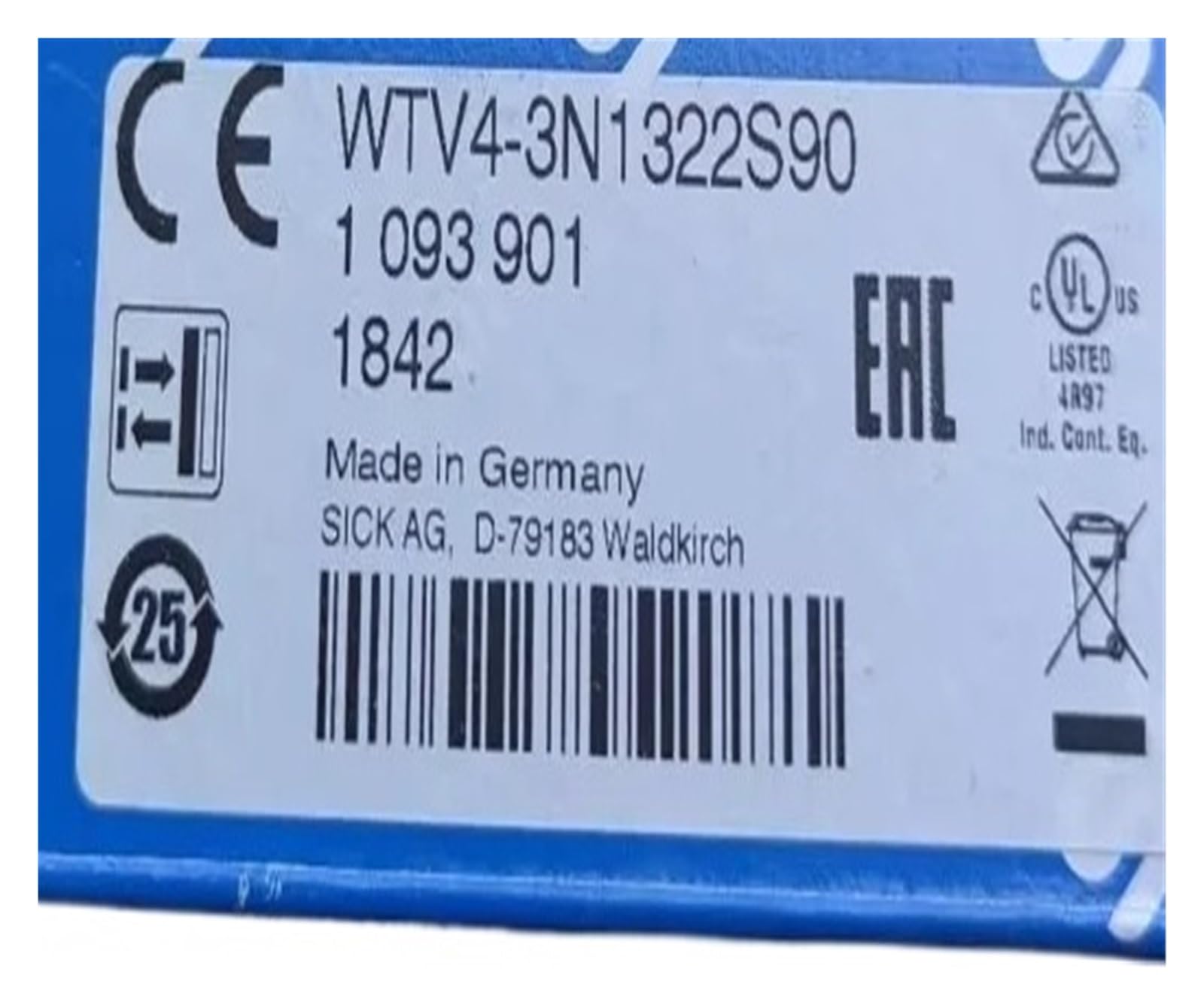 BACYDLPL Photoelectric Sensor WTV4-3N1322
