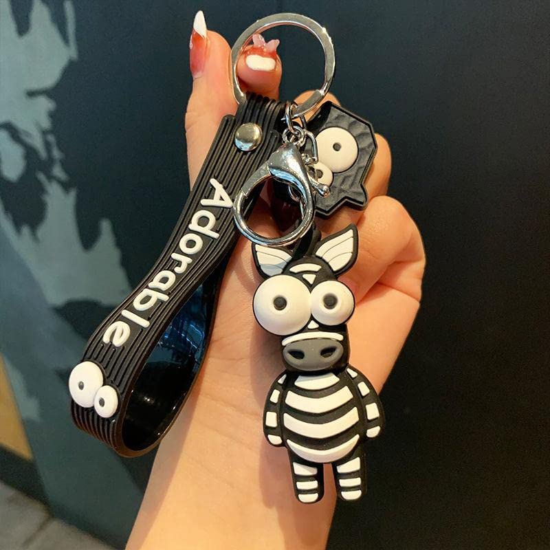 Image of Cute Cartoon BTS Keychain for Girls and Boys - Gift for Army and Kpop Lovers - Bag, Luggage Keyrings, Albums Keys Gifts