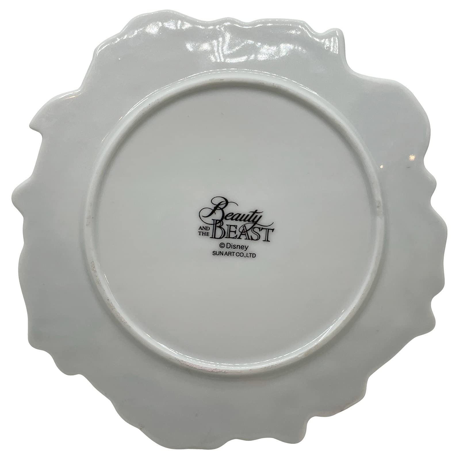 Amazon｜サンアート ディズニー 「 美女と野獣 」 プレート 皿 約17cm