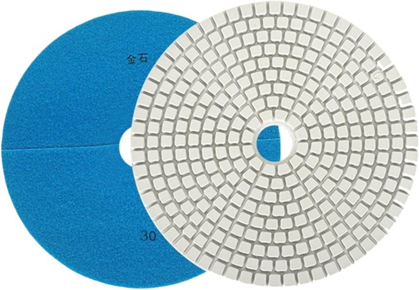 5" 125mm Resin Wet Diamond Polishing Wheel for Granite Polishing Disc for Marble Diamond Grinding Disc for Concrete(400_1 PC_5 INCHES)
