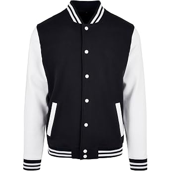 Build Your Brand Herren Bb004-basic College Jacket Jacke