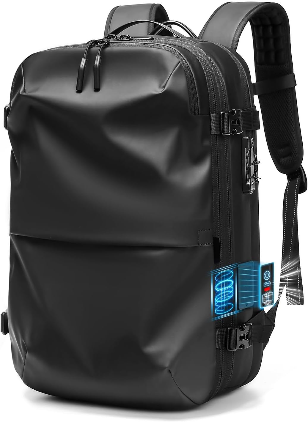 ✨希少 極美品✨カワカワ リュックサック 別注 25bis WET素材 ブラック