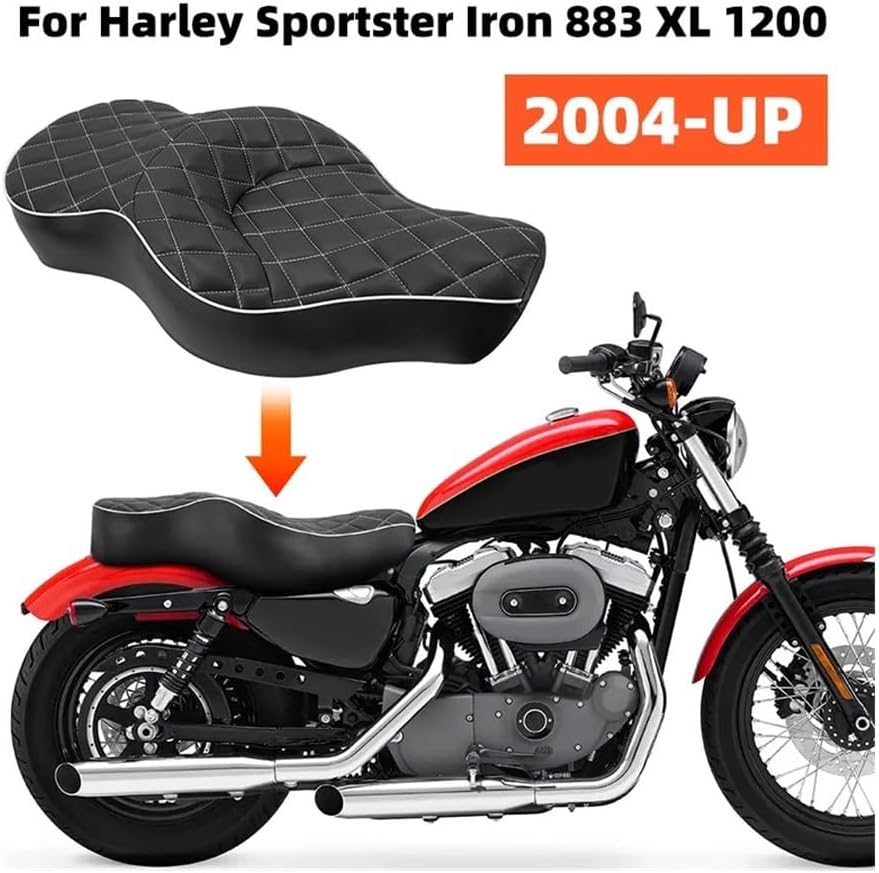 バイクシート ブラックスポーツスター