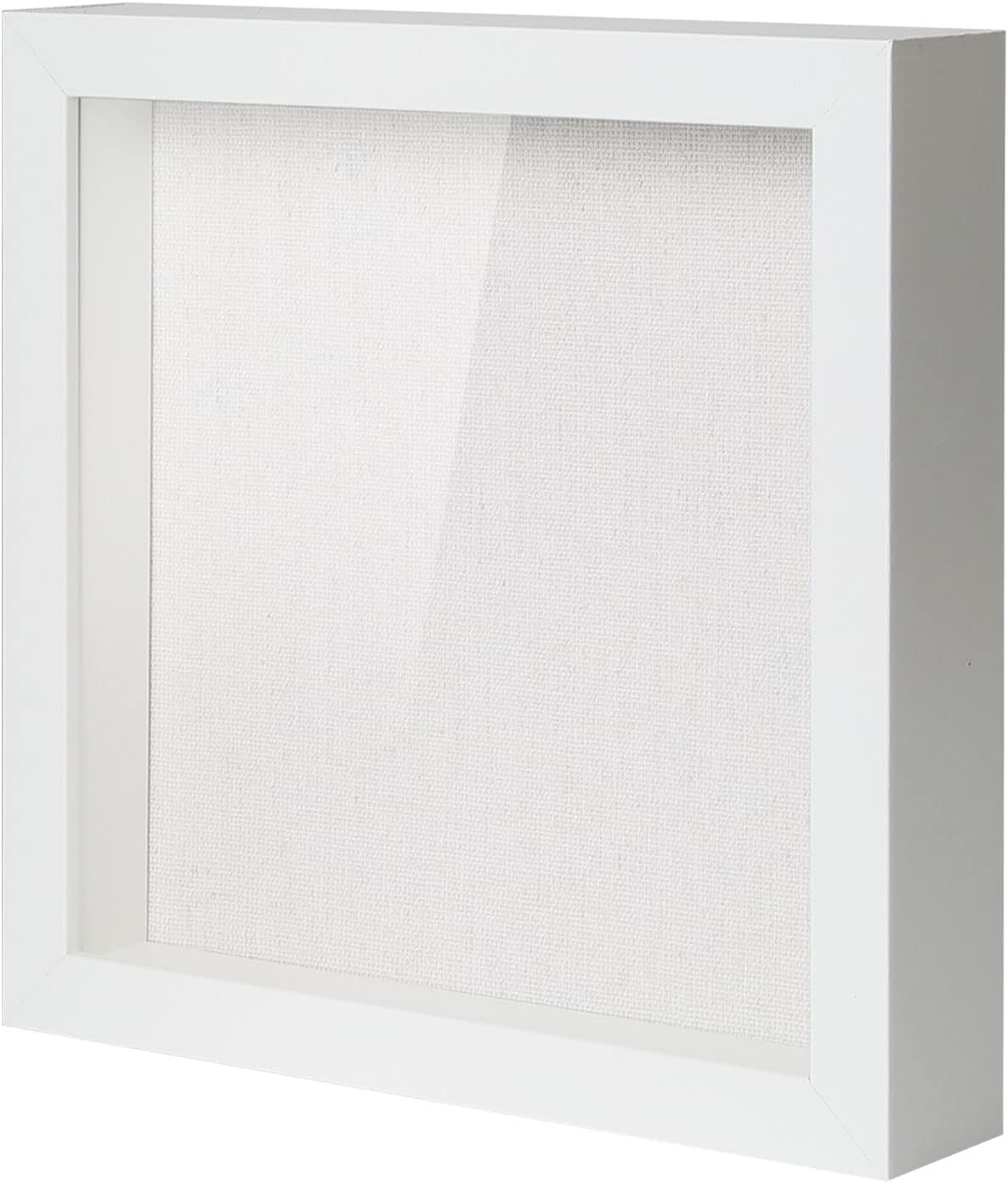 Muzilife 8x8 Shadow Box Picture Frame with Linen Board