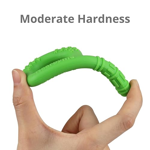 Miniatura 5 de Juguetes sensoriales originales para niños autistas, palitos de silicona para masticadores autistas, TDAH, SPD, estimulación motora oral o